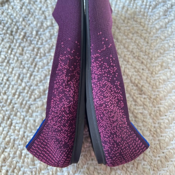 Rothy's Purple Fig Python Flats - Picture 6 of 8